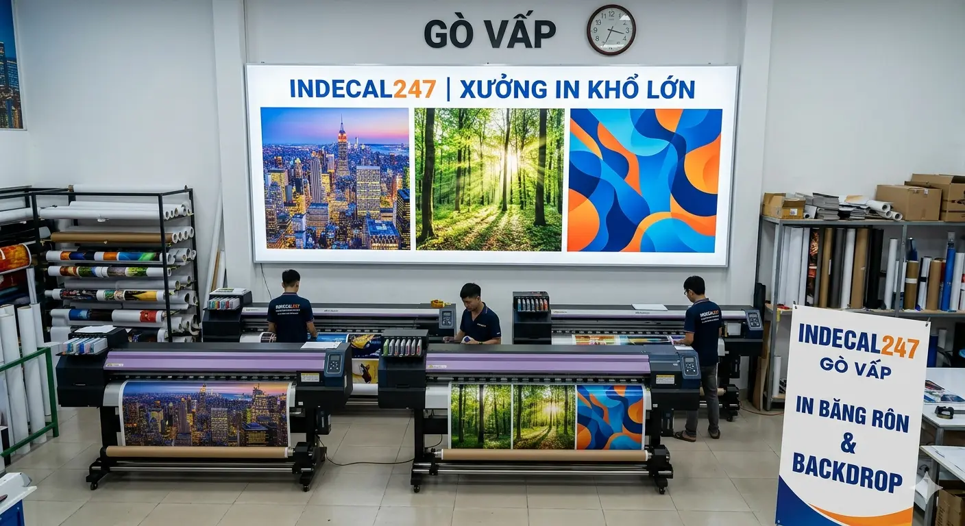 Xưởng in khổ lớn